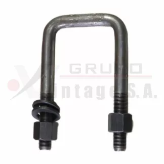 Laña cuadrada 9/16 x 2 1/2 x 5 con tuerca