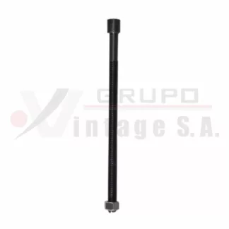 Tornillo de centro 3/8 x 7 cabeza alta con tuerca