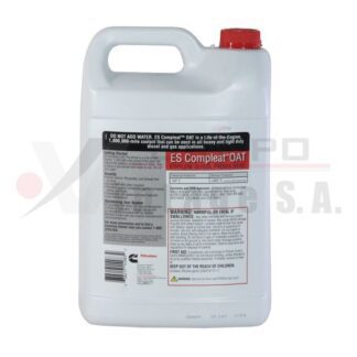 Galón de refrigerante ES Complete OAT Rojo 50/50 Fleetguard