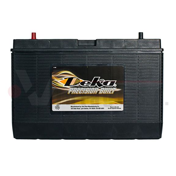 650CCA 931MF de tornillo Batería DEKA 50.5 lbs. 9.5" x 13" x 6.75"