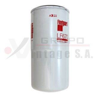 Filtro de aceite LF670 Fleetguard Cummins
