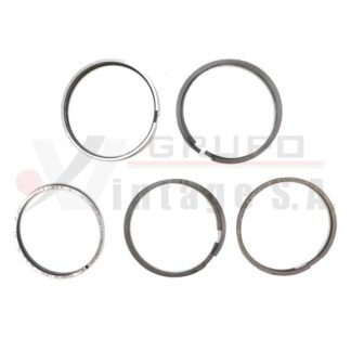 Juego de anillos OM352 STD 5 ranuras para 2 pistones