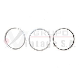 Juego de anillos 352 3seg 2 cil cromado