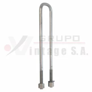 Laña semi redonda 18 x 3 1/4 x 18 con tuerca