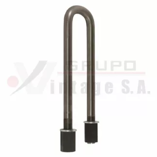 Laña semi redonda 1 1/4 x 4 x 18 1/4 con tuerca para Mack