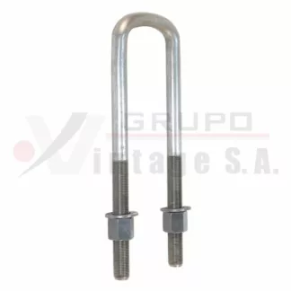 Laña semi redonda 7/8 x 3 1/2 x 13 con tuerca