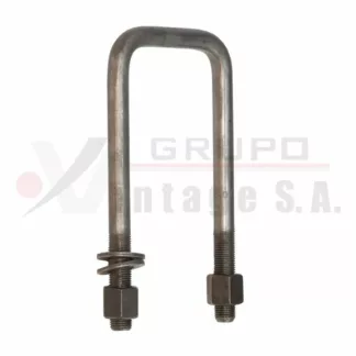 Laña cuadrada 1/2 x 2 3/4 x 5