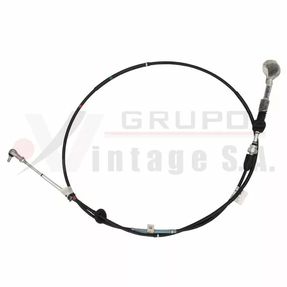 Cable de cambios cabezal/argolla Hino Super FB J05C sello rojo/verde