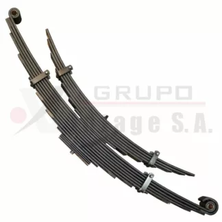 Resorte trasero con auxiliar Isuzu FSR