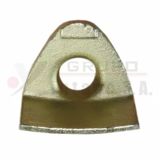 Muela mediana eje artillero