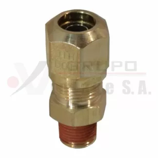 Media unión macho 3/8" x1/8"