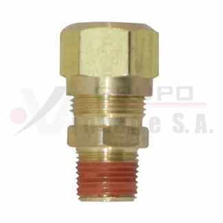 Media unión macho 5/8" x 3/8"