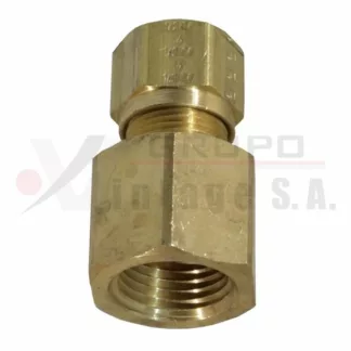 Media unión hembra 1/2" x 1/2"