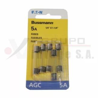 Fusible de vidrio 5A Pack 5