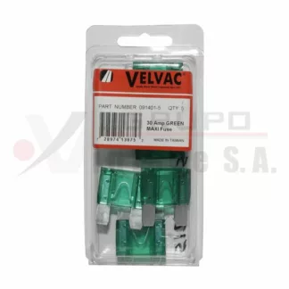 Fusible verde 30A Pack 5