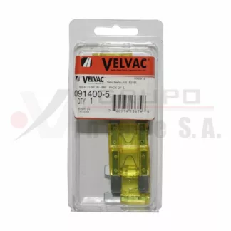 Fusible amarillo 20A Pack 5