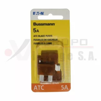 Fusible ATC/ATO ámbar 5A Pack 5