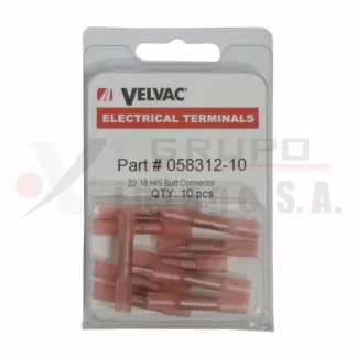 Unión para alambre calibre 22-18 termoretráctil Pack 10
