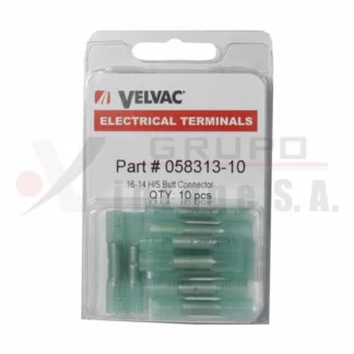 Terminal alambre calibre 16-14 termoretráctil Pack 10