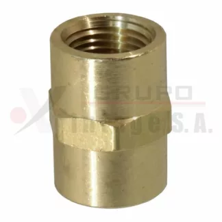 Coupling hembra para tubería 1/2"
