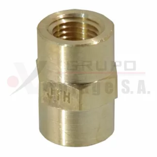 Coupling hembra para tubería 1/4"