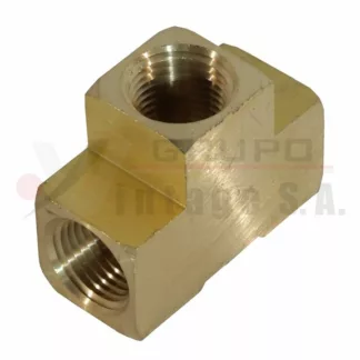 Tee hembra para tubería 1/2"