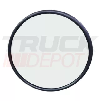 Espejo convexo ojo de buey 8 1/2" acero inoxidable tornillo al centro