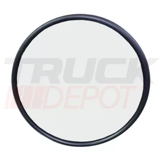 Espejo convexo ojo de buey 8 1/2" acero inoxidable con tornillo excéntrico