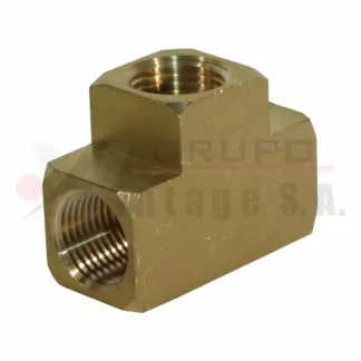 Tee rosca interna de 3/8"