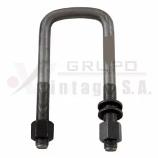 Laña semi redonda 3/4 x 4 x 7 con tuerca