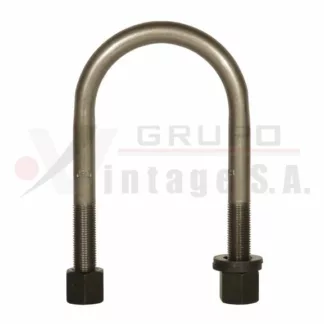 Laña redonda 9/16 x 3 1/4 x 6 con tuerca