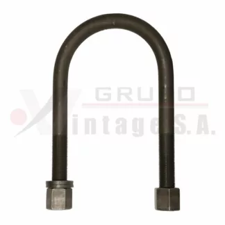 Laña cuadrada con tuerca 7/8 x 3 x 16