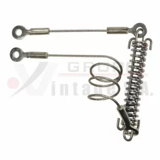 Cable y resorte tensor capo MAK27RC256M