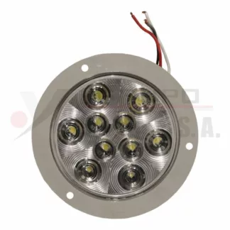 Lámpara stop trasera LED 4" blanca