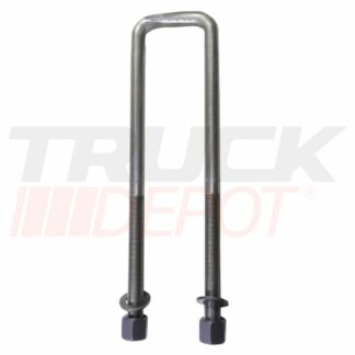 Laña cuadrada con tuerca 3/4 x 2 3/4 x 14