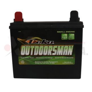 300CCA 10U1R Outdoorsman Batería DEKA 17 lbs. 7.25" x 7.75" x 5.125"
