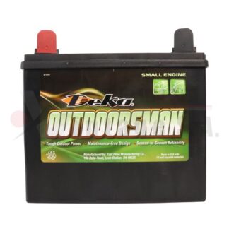 300CCA 10U1L Outdoorsman Batería DEKA 17 lbs. 7.25" x 7.75" x 5.125"