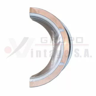 Kit de tejas centrales STD DT466 1841933C1/466E 2,004 117 mm x 34 mm 24V