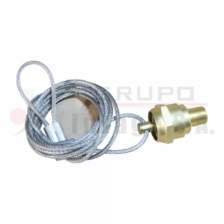 Válvula drenar chimbo de aire con cable 1/4"