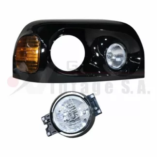Farol delantero derecho completo con cobertor negro Century