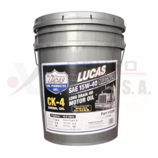 Cubeta 15W40 CK4 Magnum Lucas Oil