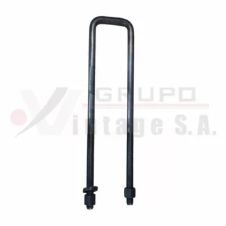 Laña cuadrada 5/8 x 3 x 15 con tuerca