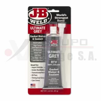 Silicón Ultra Grey RTV tubo 3 oz. J-B Weld hecho en USA