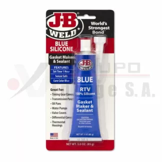 Silicón azul RTV tubo 3 oz. J-B Weld hecho en USA