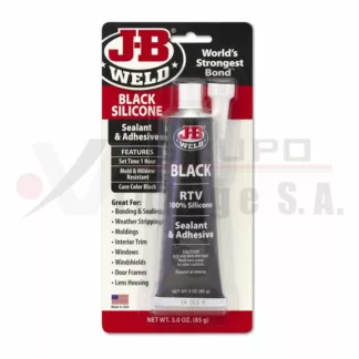 Silicón negro RTV tubo 3 oz. J-B Weld hecho en USA
