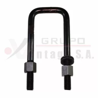 Laña cuadrada M20 x 82 x 220B con tuerca 9"