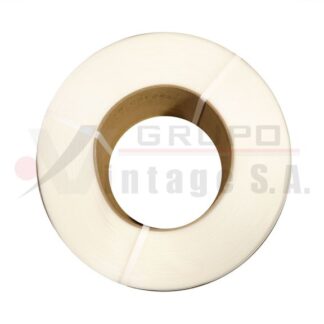 Rollo fleje polipropileno 1/2" x 0.023 x 350 color blanco