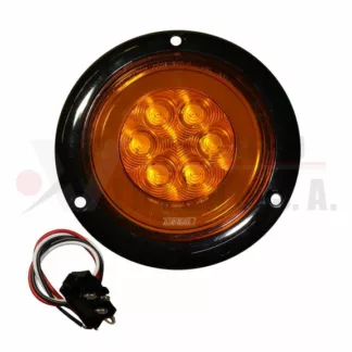 Lámpara de 4 Glo ámbar plataforma para remachar