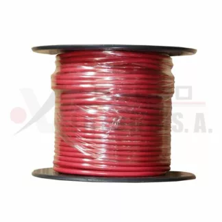 Rollo de cable rojo No.18