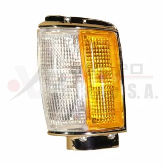 Lámpara izquierda de pidevías Toyota 22R delantera euro año 88-91 aro cromado